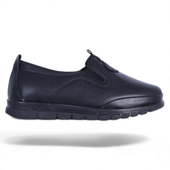 Selena 02 Siyah Kadın Casual Ayakkabı - Resim 2