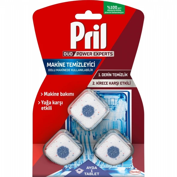 PRIL MAKINE TEMIZLEYICI KAPSUL 3*19GR 7716 ürün görseli 1
