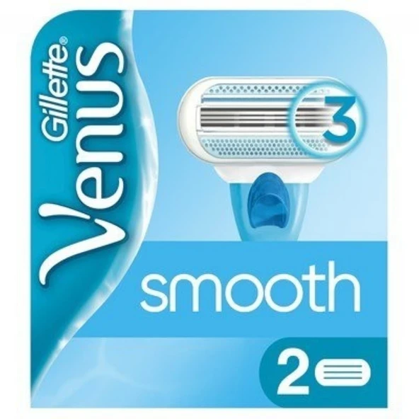 GILLETTE VENUS SMOOTH YEDEK BASLIK 2'LI ürün görseli 1