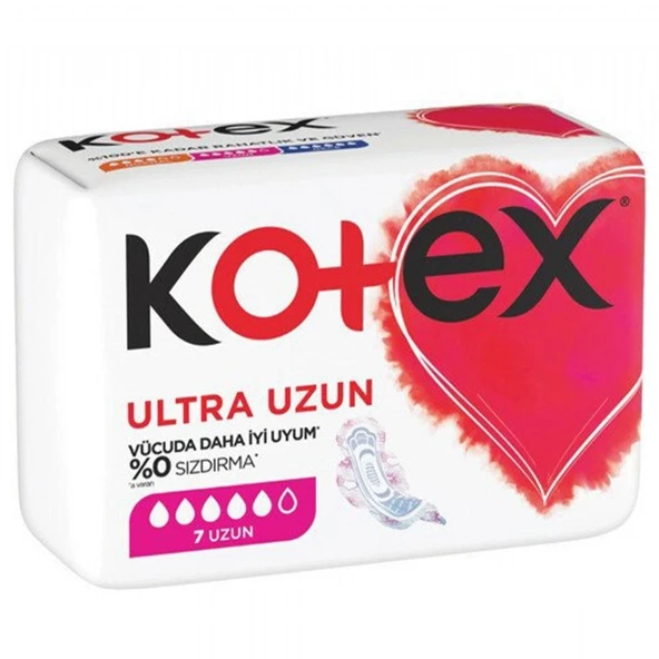KOTEX ULTRA TEKLI UZUN 7'LI 8313 ürün görseli 1
