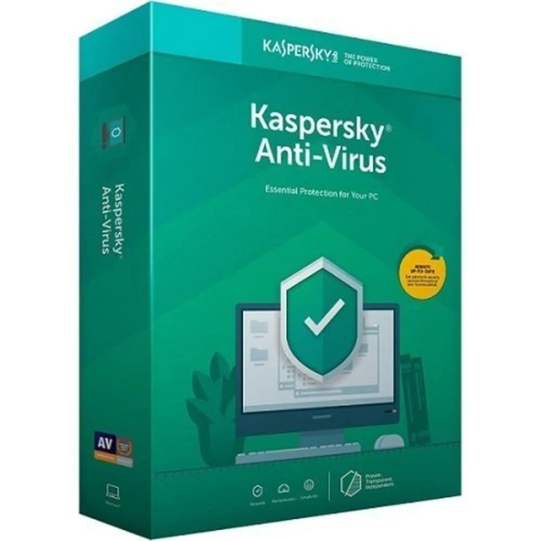 Kaspersky Antıvırus Türkçe 4 Kullanıcı 1 Yıl Box ürün görseli 1