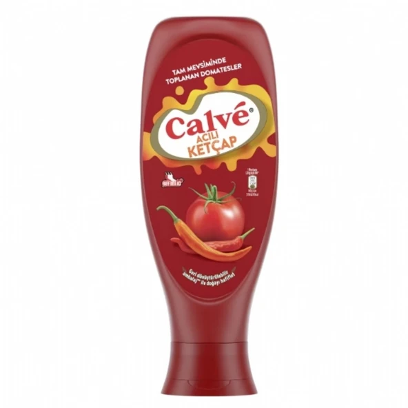 CALVE KETCAP 610GR. ACILI 7533 ürün görseli 1