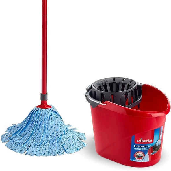 VILEDA TEMIZLIK SETI KIRMIZI ürün görseli 1