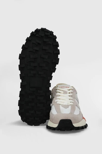 Lufian Auke Erkek Sneaker Ayakkabı Taş - Resim 5