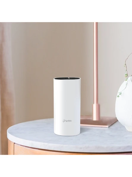 TP-Link Deco M4 2Pack  Wi-Fi 5 Mesh Sistemi  AC1200 Mbps Hız  Fiber Uyumlu  Çift Bant Gigabit Port  100 Cihaz 260  Kapsama Alanı  WPA3  Mobil Uygulama ile Kolay Kurulum !!!!OUTLET!!!!! - Resim 5