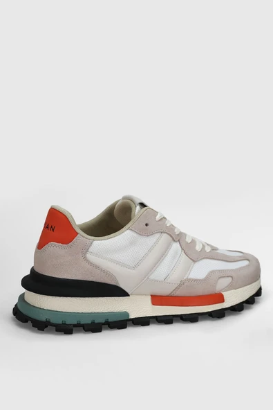 Lufian Auke Erkek Sneaker Ayakkabı Taş - Resim 3