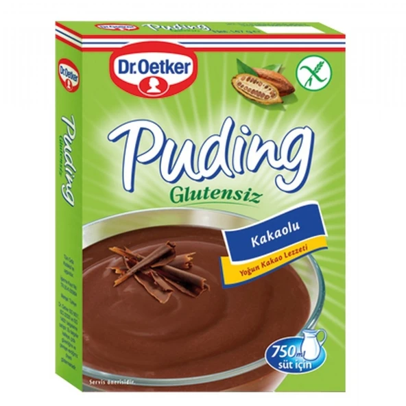 DR. OETKER GLUT. 147GR PUDING KAKAOLU - Resim 2
