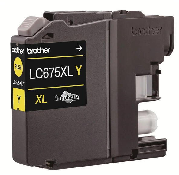 Brother LC675XLY Yellow Sarı 1.200 Sayfa Kartuş MFC-J2320-J2720 ürün görseli 1