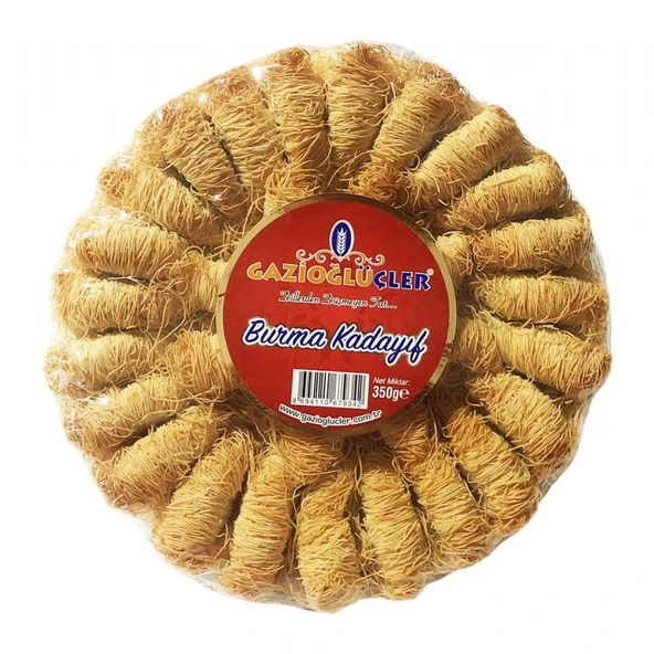GAZIOGLU KADAYIF 350GR BURMA ürün görseli 1