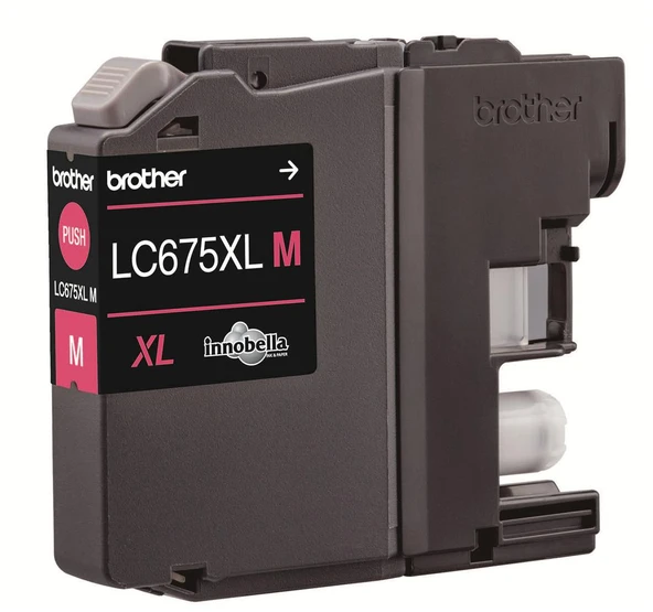 Brother LC675XLM Magenta Kırmızı 1.200 Sayfa Kartuş MFC-J2320-J2720 ürün görseli 1