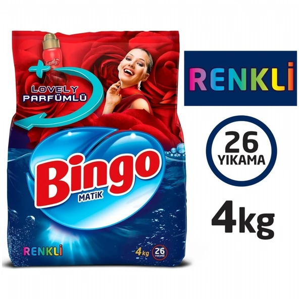 BINGO MATIK 4KG RENKLI ürün görseli 1
