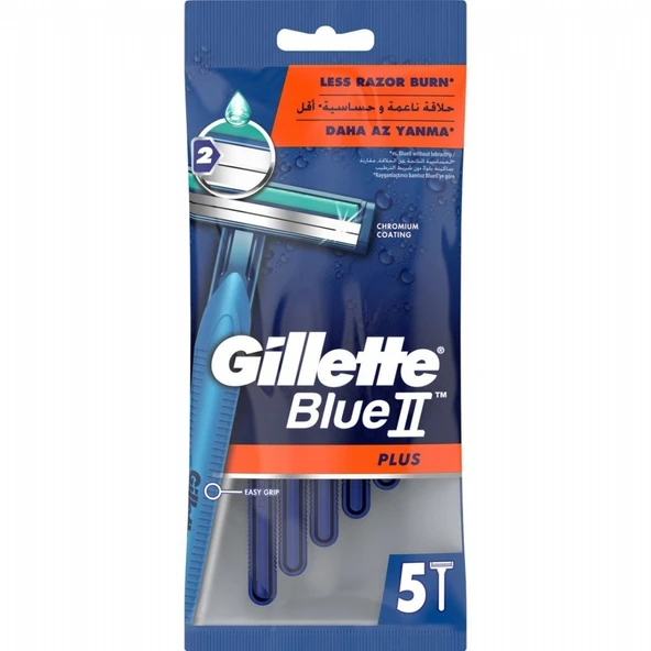 GILLETTE BLUE-2 PLUS 5'LI POSET ürün görseli 1
