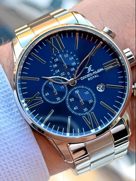 Daniel Klein İtalyan Tasarım Bileklik Hediyeli 2 Yıl Garantili 3 Atm Erkek Kol Saati K.KN.10984.3 - Resim 2