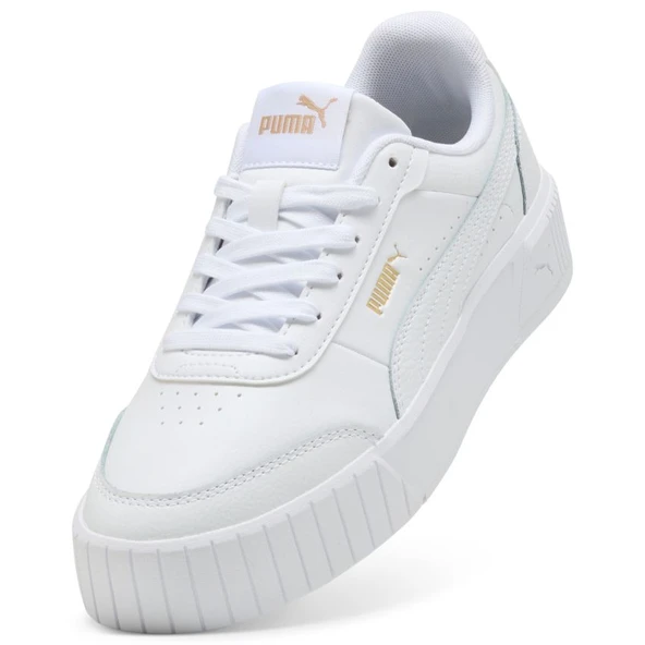 Puma Carina Mia Kadın Beyaz Sneaker Ayakkabı 40263706 - Resim 4