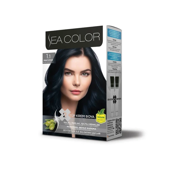 Sea Color Set Boya 1.1 Mavi Siyah ürün görseli 1