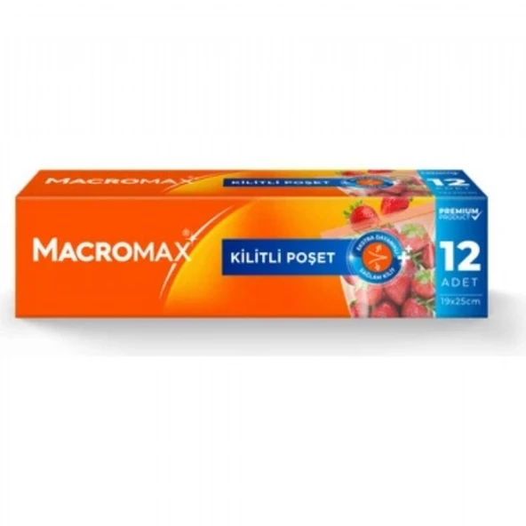 MACROMAX KILITLI BUZD.POSETI 12'LI ürün görseli 1