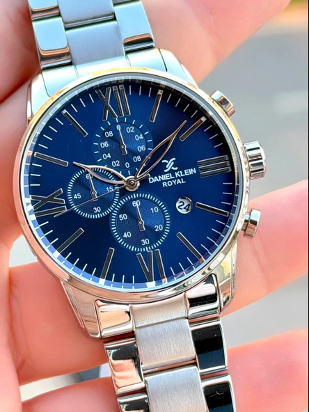 Daniel Klein İtalyan Tasarım Bileklik Hediyeli 2 Yıl Garantili 3 Atm Erkek Kol Saati K.KN.10984.3 - Resim 4