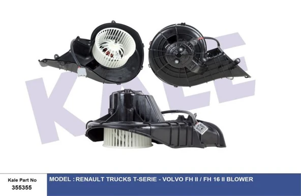Volvo Truck Kalorıfer Motoru - Volvo / Fh II - Fh 16 II / Renault - T Serisi - Kale 355355 ürün görseli 1
