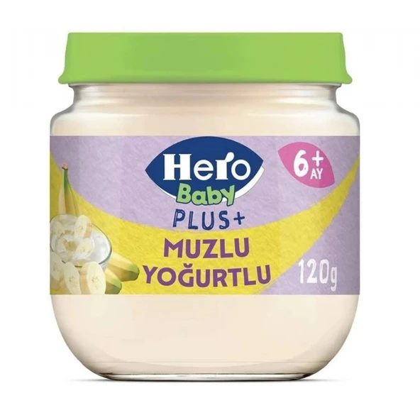 HERO BABY 120GR PLUS MUZLU YOGURTLU 05668 ürün görseli 1