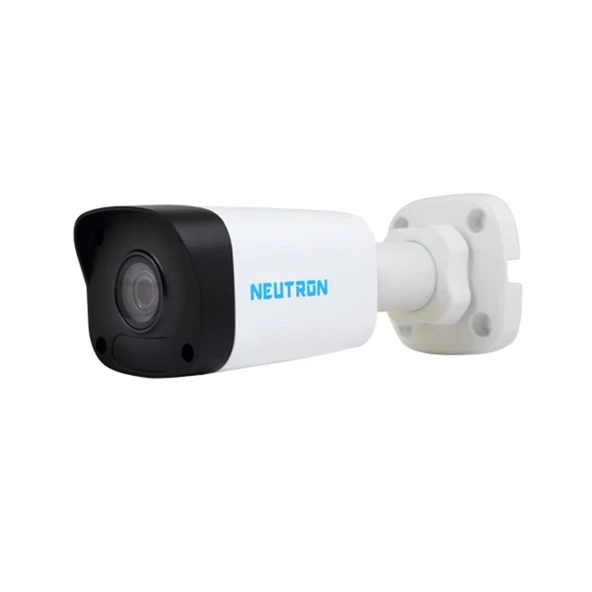 Neutron NEU-IPB412-28A 4mp 2.8mm Sabit Lens Ultra H.265+ Dahili Sesli IR Bullet IP Kamera ürün görseli 1