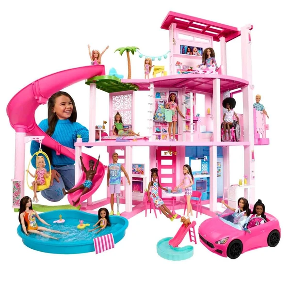 Barbie nin Yeni Rüya Evi Dream House HMX10 - Resim 6
