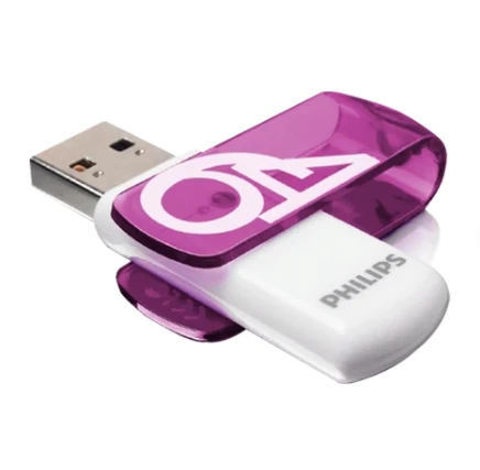 Philips Vivid Serisi 64GB USB 2.0 High Speed Flash Bellek (FM64FD05B/00) - Resim 2