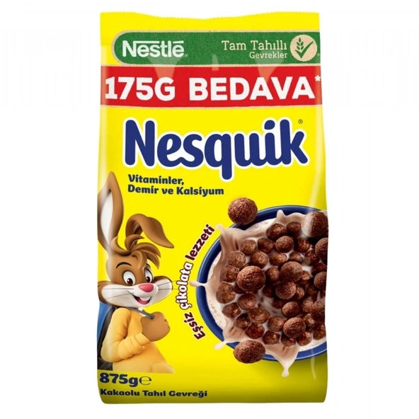 NESTLE NESQUIK GEVREK 875GR  7541 ürün görseli 1