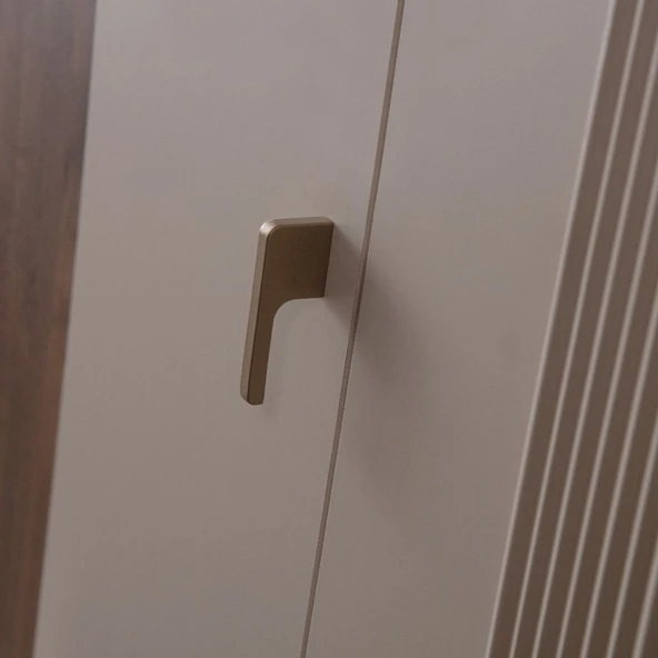 Gardırop, Megan 3 Kapaklı Dolap - Resim 6