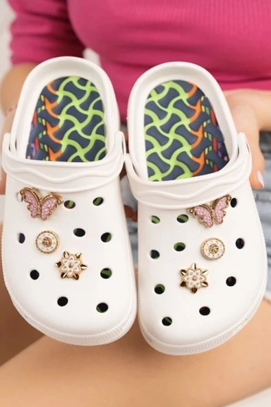 CRX-TAŞLI Kadın Terlik Plaj Deniz Havuz Terliği - Resim 4