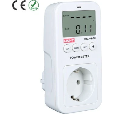 Uni-T Ut 230B-Eu 3680 W Priz Tip Wattmetre ürün görseli 1
