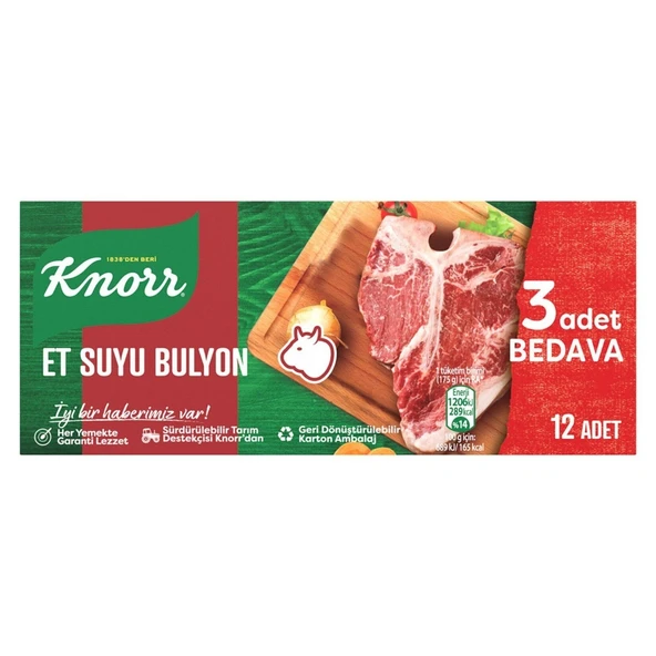 KNORR BULYON 120GR 12'LI ETSU 3551 ürün görseli 1