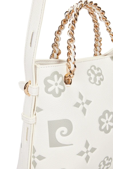 Pierre Cardin Kadın Omuz Çantası Beyaz 05PC25Y10501 - Resim 6