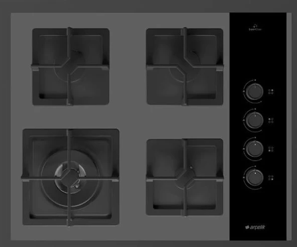 Arçelik OCD K 651 DWY MS Gazlı Cam Tablalı Ocak ürün görseli 1