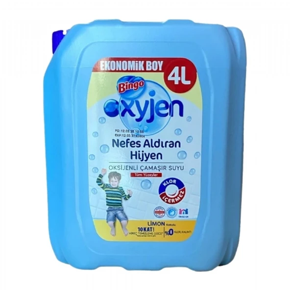 BINGO OKSIJEN 4LT LIMONLU ürün görseli 1