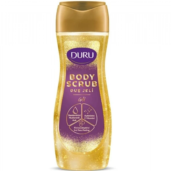DURU D.JELI   250ML BODY SCRUB GOLD ürün görseli 1