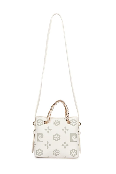 Pierre Cardin Kadın Omuz Çantası Beyaz 05PC25Y10501 - Resim 4