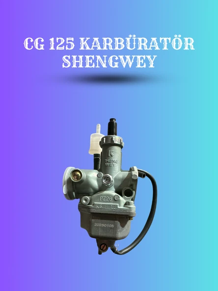 CG 125 Karbüratör PZ26 – Shengwey Tip Yakıt Karışım Ünitesi ürün görseli 1
