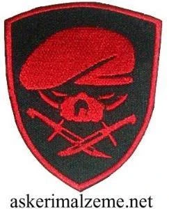 Single Sword Nakış Patch - Büyük Boy Bere-Bıçak Peç - Resim 4