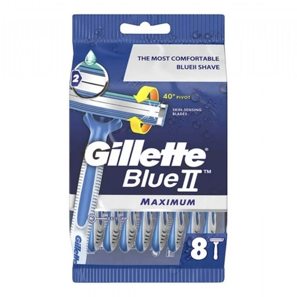 GILLETTE BLUE-2 MAX 8'LI POSET 2339 ürün görseli 1