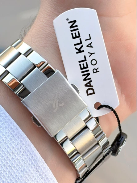 Daniel Klein İtalyan Tasarım Bileklik Hediyeli 2 Yıl Garantili 3 Atm Erkek Kol Saati K.KN.10984.3 - Resim 6