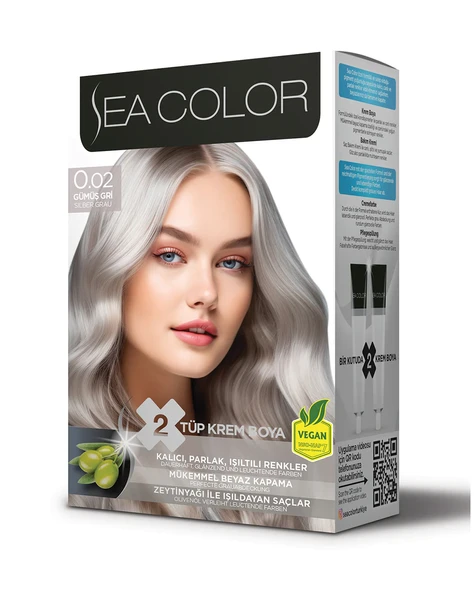Sea Color Set Boya 0.02 Gümüş Gri ürün görseli 1