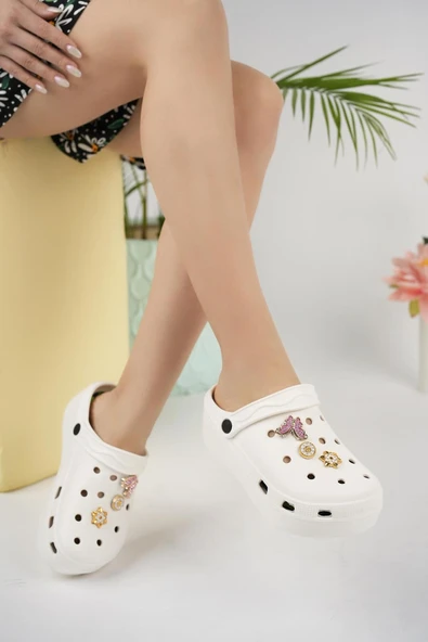 CRX-TAŞLI Kadın Terlik Plaj Deniz Havuz Terliği - Resim 3