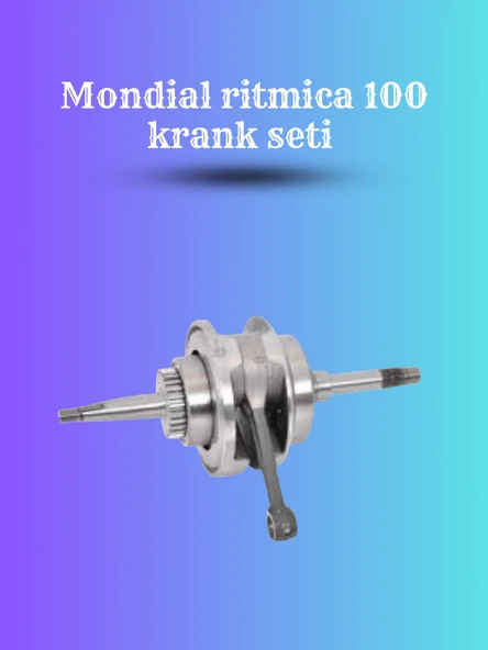 Mondial Ritmica 100 Krank Seti – Komple Krank Mili ve Kol Ünitesi ürün görseli 1
