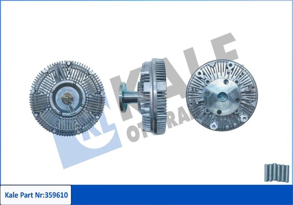 Man Truck Fan Termigi 4 Delikli Man 26.270 D0826 L2000 145/185 00=>;  M2000 185/224/225/255/264/284/285 95-05; - Kale 359610 ürün görseli 1