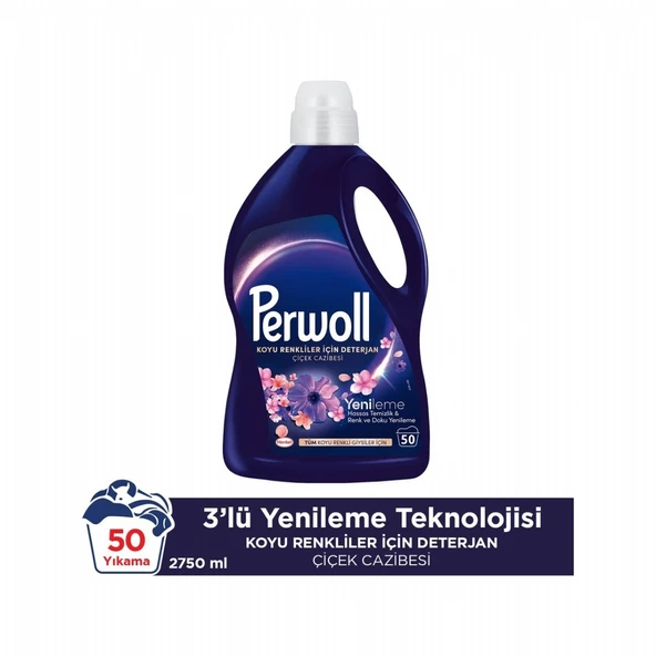 PERWOLL 2.75LT CICEK CAZIBESI KOYU RENKLER 0486 ürün görseli 1
