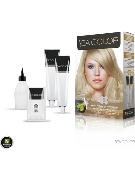 Sea Color 0.1 Platin Sarısı Set Boya - Resim 2