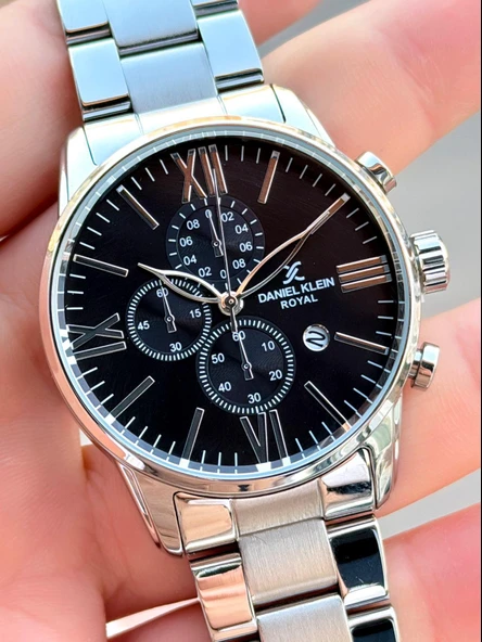 Daniel Klein İtalyan Tasarım Bileklik Hediyeli 2 Yıl Garantili 3 Atm Erkek Kol Saati K.KN.10984.2 - Resim 4