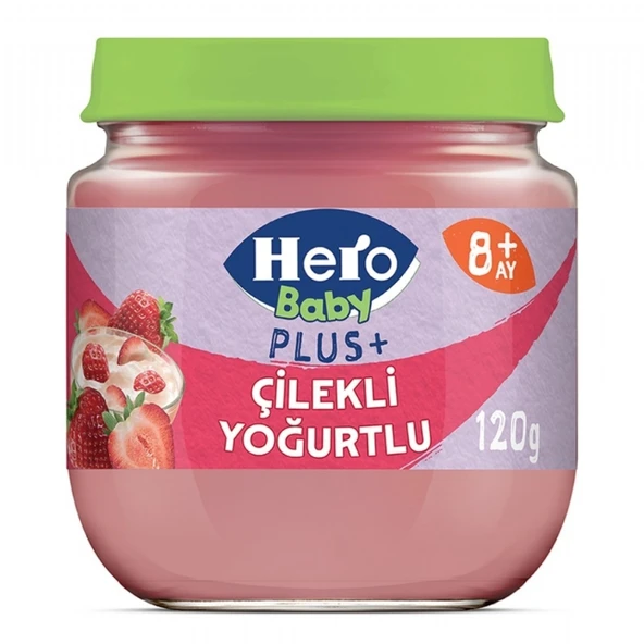 HERO BABY 120GR PLUS CILEKLI YOGURTLU 05669 ürün görseli 1