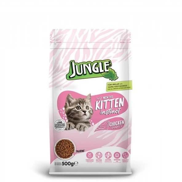 JUNGLE 500GR YAVRU KEDI MAMASI TAVUKLU ürün görseli 1