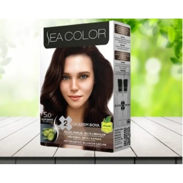 Sea Color 5.0 Açık Kahve Set Boya - Resim 2